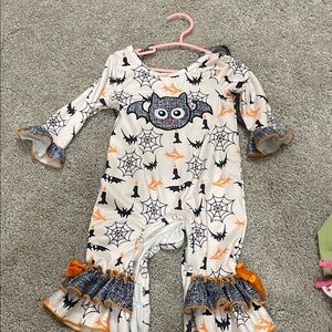 Spooky Bat and Web Kids Footie